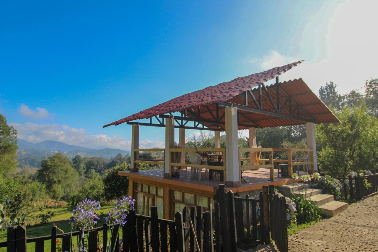 וייה דל קרבון Hospedaje Rancho La Joya מראה חיצוני תמונה