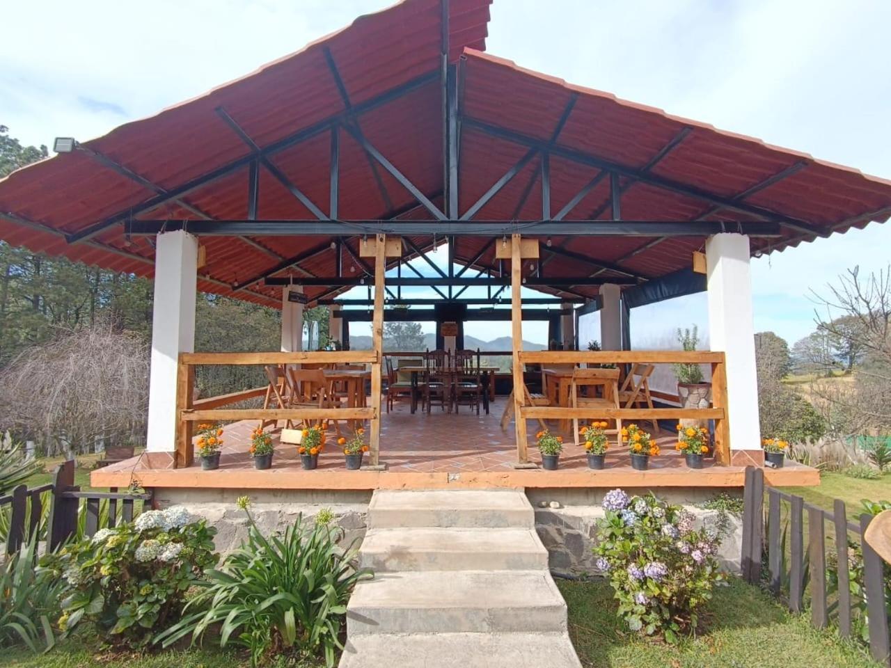 וייה דל קרבון Hospedaje Rancho La Joya מראה חיצוני תמונה