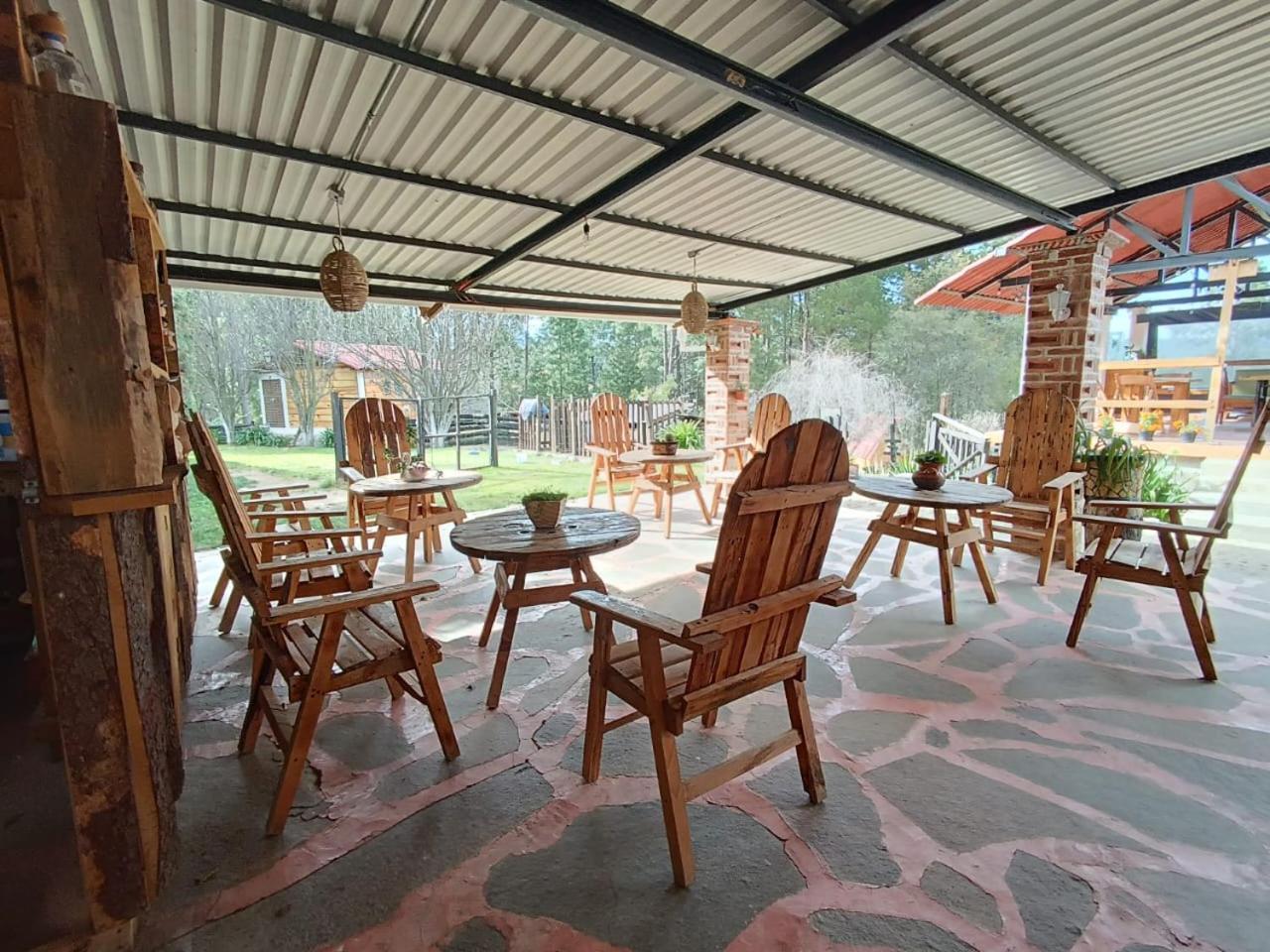 וייה דל קרבון Hospedaje Rancho La Joya מראה חיצוני תמונה