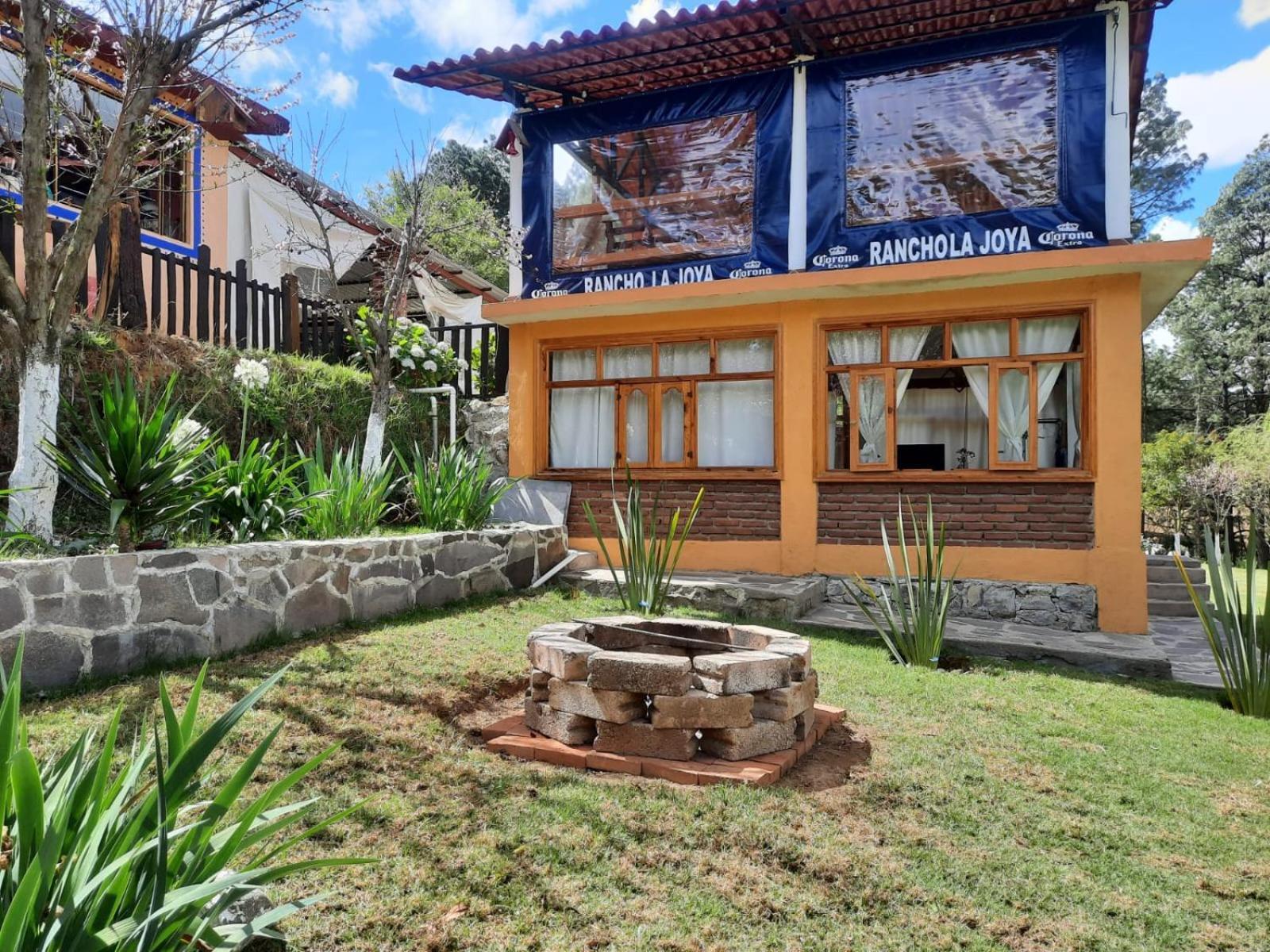 וייה דל קרבון Hospedaje Rancho La Joya מראה חיצוני תמונה