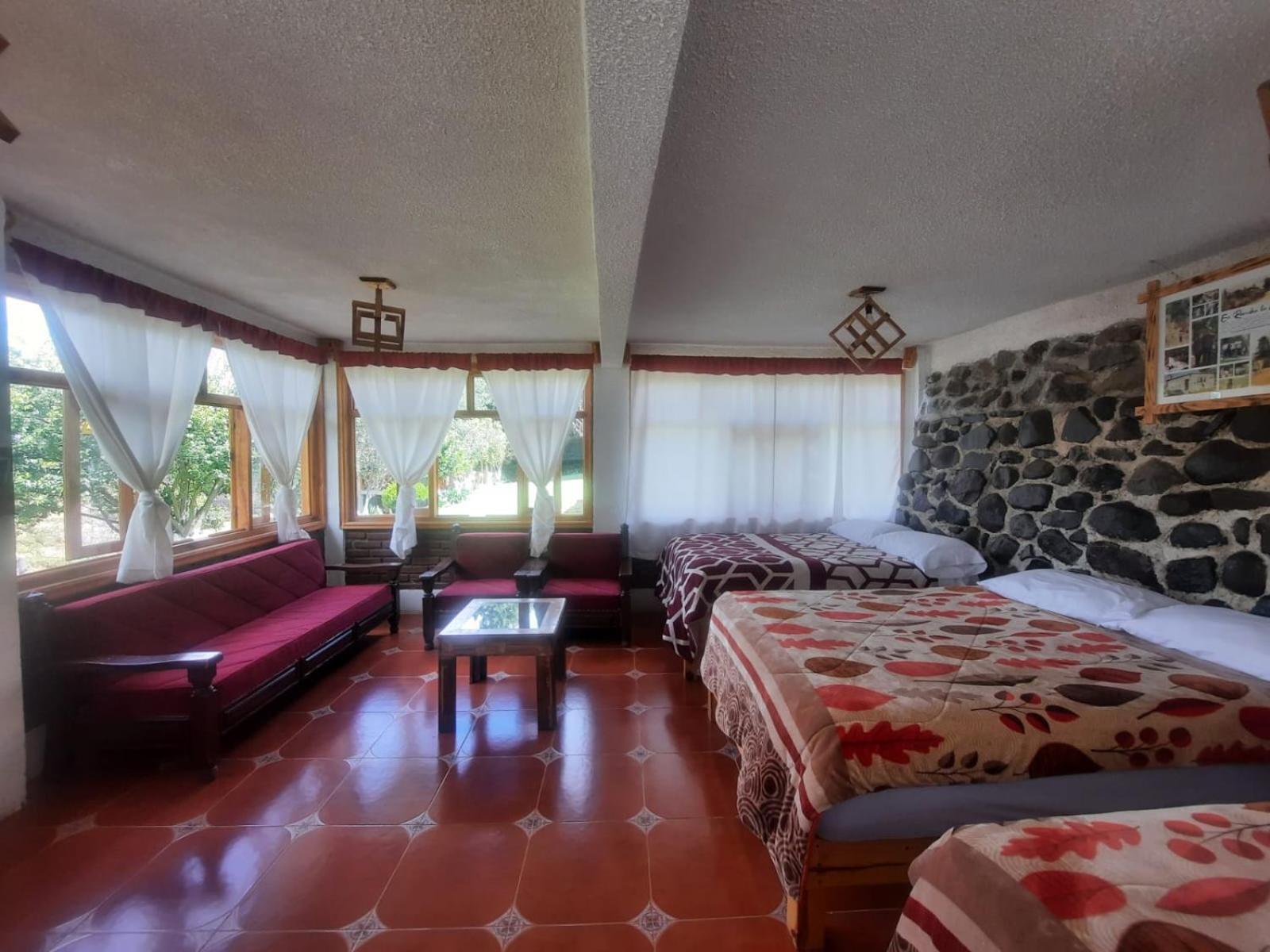וייה דל קרבון Hospedaje Rancho La Joya מראה חיצוני תמונה