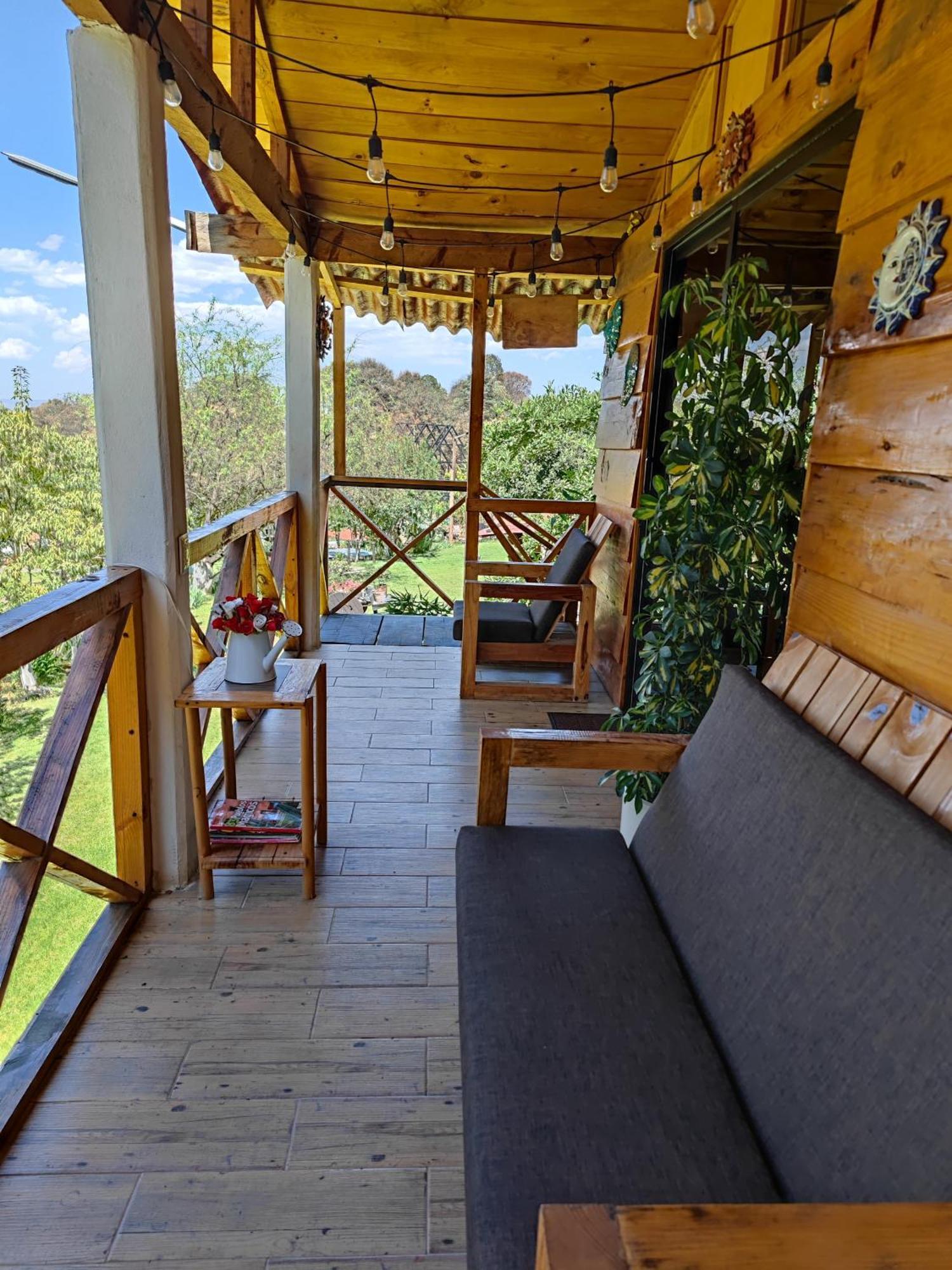וייה דל קרבון Hospedaje Rancho La Joya מראה חיצוני תמונה